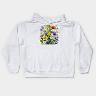 Wild Flowers Kids Hoodie